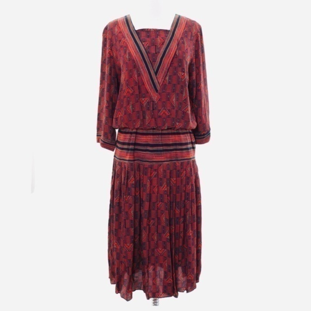 Vintage 1980's Karin Stevens (Diane Freis style) Disco Dress 12